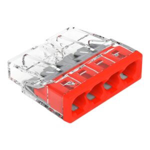 2273-204 WAGO 2273-204 spojnica za pune vodiče, 4-polna, 0.5–2.5 mm2 (push in)