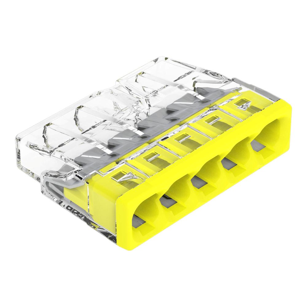 2273-205 WAGO 2273-205 spojnica za pune vodiče, 5-polna, 0.5–2.5 mm2 (push in)