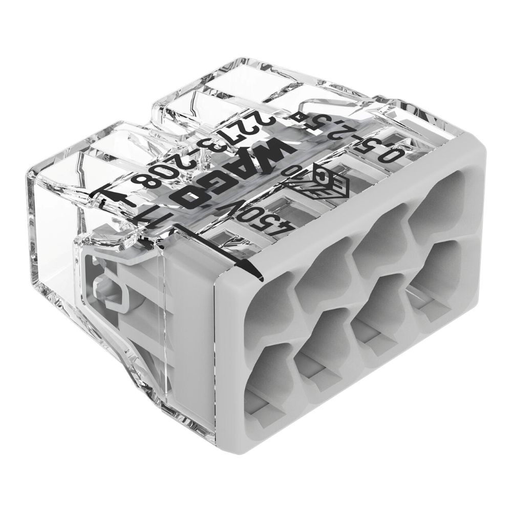 2273-208 WAGO 2273-208 spojnica za pune vodiče, 8-polna, 0.5–2.5 mm2 (push in)