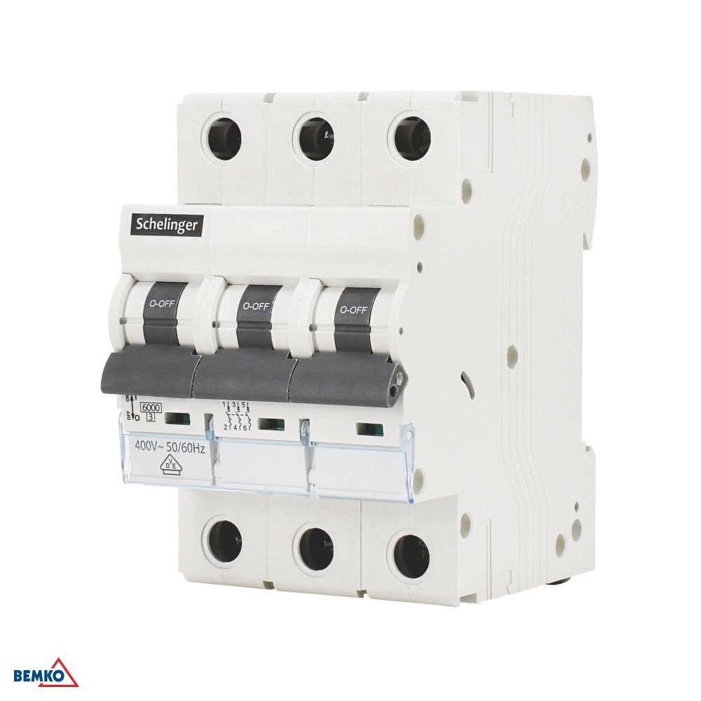  A02-G8-3P-B06 SCHELINGER automatski osigurač B 6A 3P 6kA