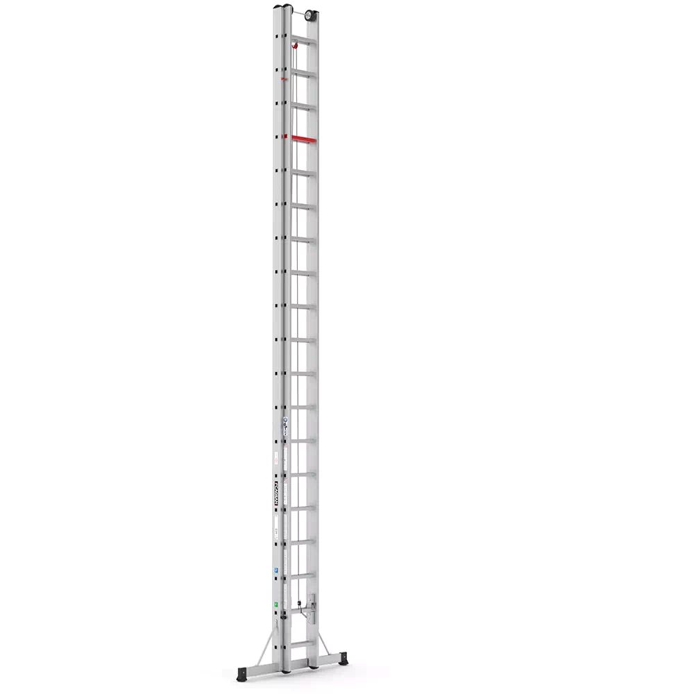 MV Logistic 1081 Ljestve dvodijelne na izvlačenje-uže 19 gazišta