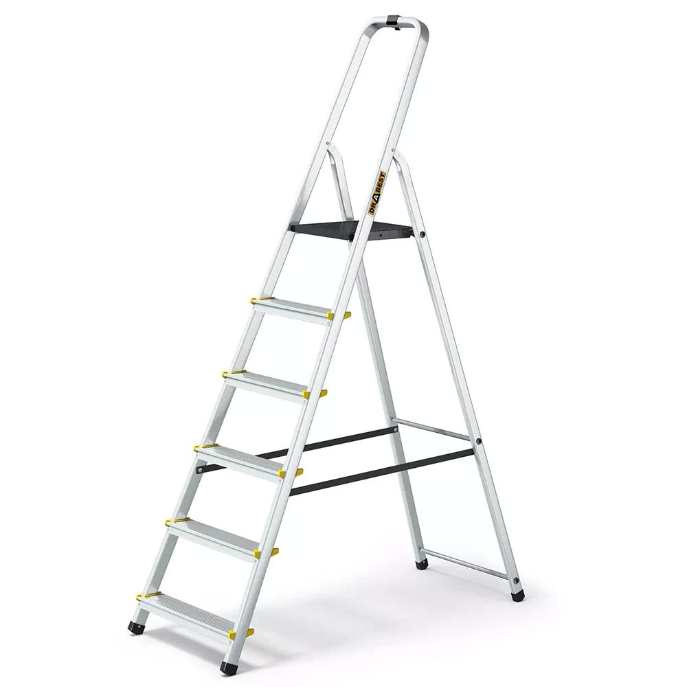 MV Logistic ALD6 TUV Kućne aluminijske ljestve 6 gazišta