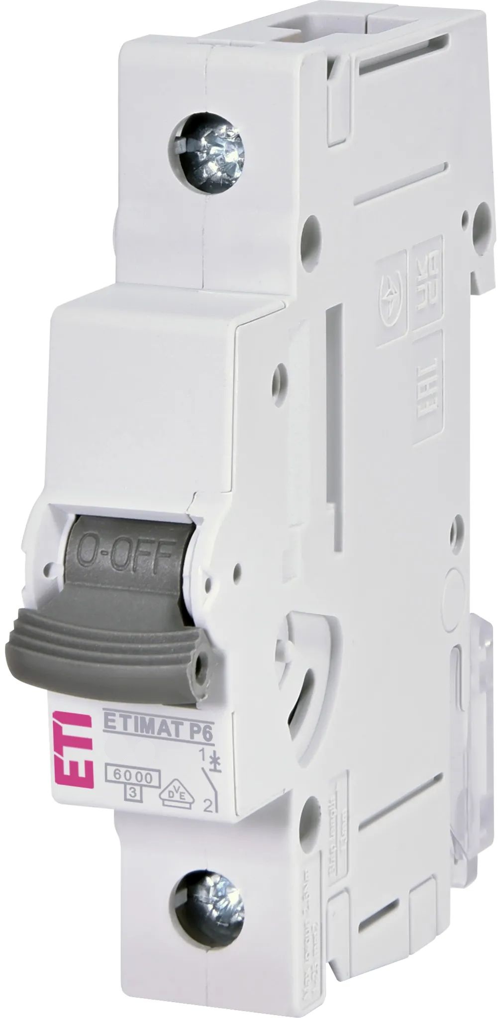 ETI 1900027 ETI automatski osigurač C 6A 1P 6kA