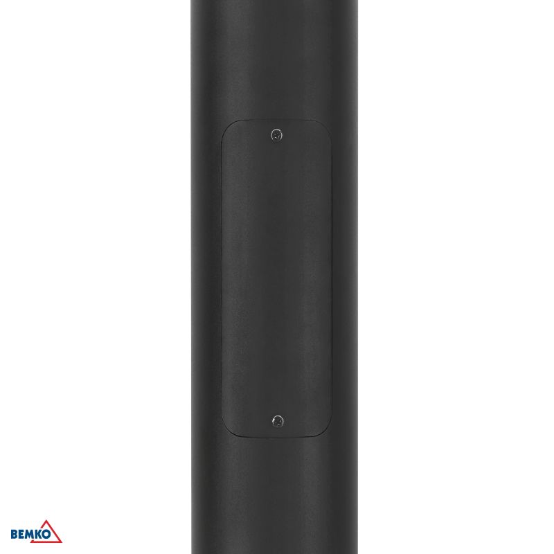 C84-SSO-S3M-160-060-BL BEMKO STUP RASVJETNI SKLOPNI 3M 160X160MM FI 60MM CRNI