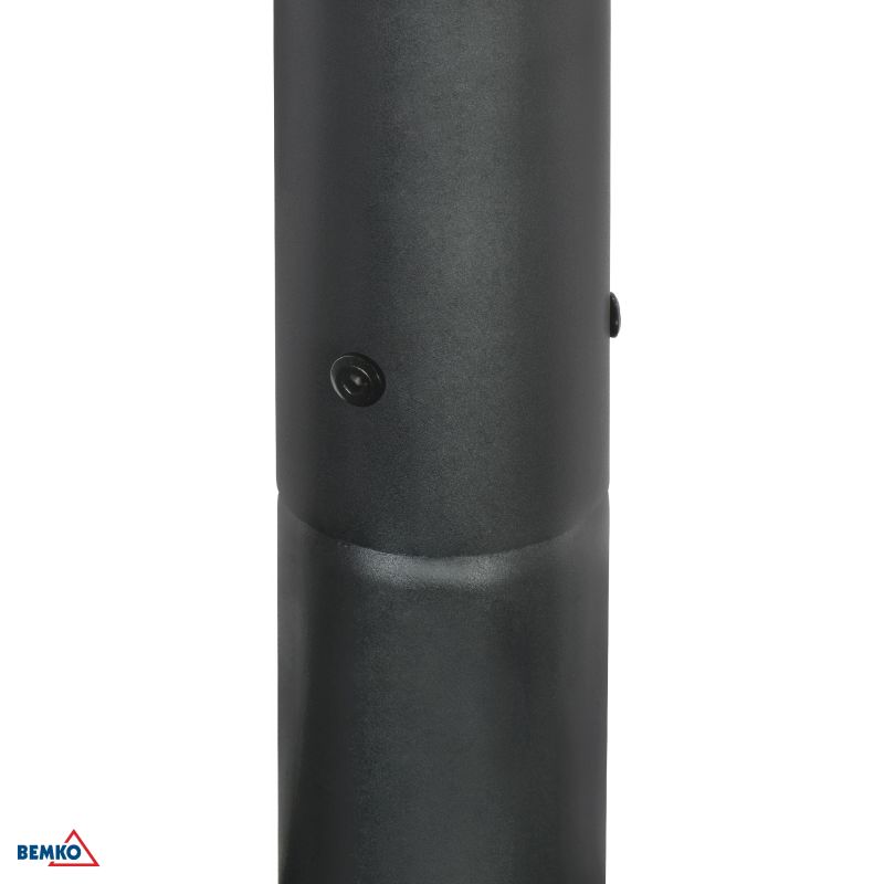 C84-SSO-S3M-160-060-BL BEMKO STUP RASVJETNI SKLOPNI 3M 160X160MM FI 60MM CRNI