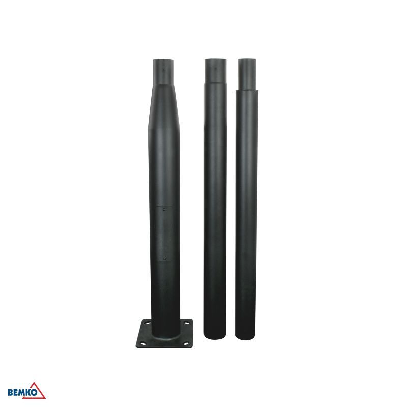 C84-SSO-S3M-160-060-BL BEMKO STUP RASVJETNI SKLOPNI 3M 160X160MM FI 60MM CRNI