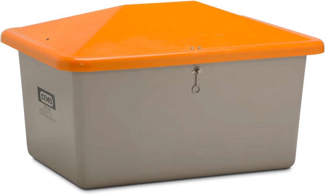 CEMO 10833 Posuda za pijesak 550L siva
