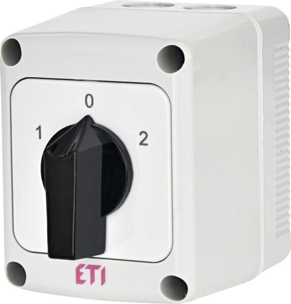 ETI 4773197 ETI grebenasta sklopka 1-0-2 nadgradna 25A 3P CS 25 53 PN