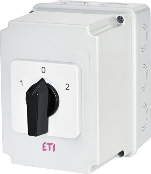 ETI 4773199 ETI grebenasta sklopka 1-0-2 nadgradna 40A 3P CS 40 53 PN2