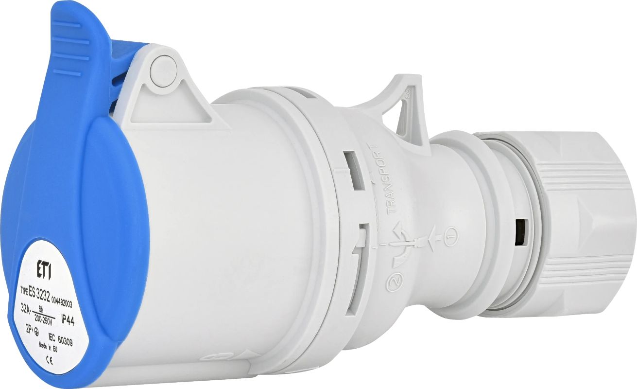 ETI 4482003 ETI industrijska utičnica 32A 2+PE ES 3232 230V IP44
