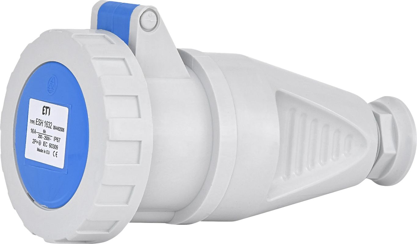 ETI 4482006 ETI industrijska utičnica 16A 2+PE ESH 1632 230V IP67