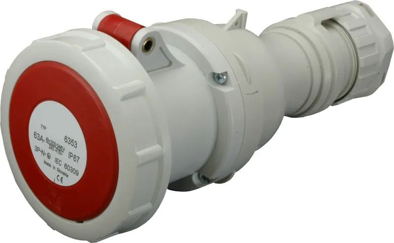 ETI 4482013 ETI industrijska utičnica 63A 3+N+PE ESH 6353 400V IP67