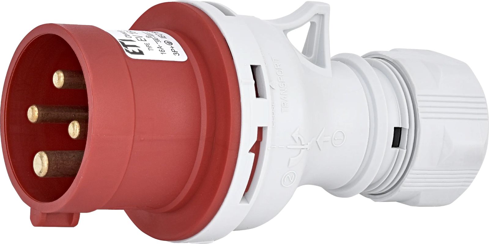 ETI 4482017 ETI industrijski utikač 16A 3+PE EV 1643 400V IP44