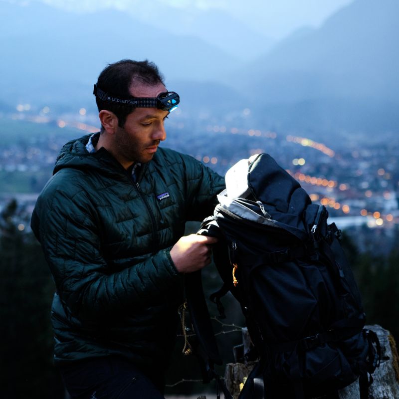 LEDLENSER 502147 Ledlenser MH5 Black LED naglavna svjetiljka