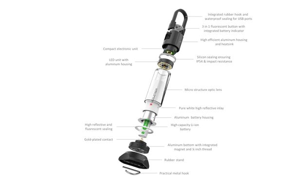 LEDLENSER 500929 Ledlenser ML6 Grey LED kamping svjetiljka