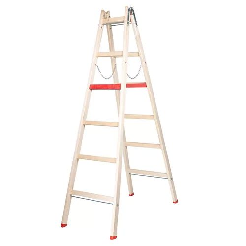 MV Logistic S6 Ljestve drvene SOBOSLIKARSKE 6 gazišta (220cm)