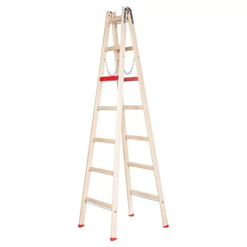 MV Logistic S7 Ljestve drvene SOBOSLIKARSKE 7 gazišta (255cm)