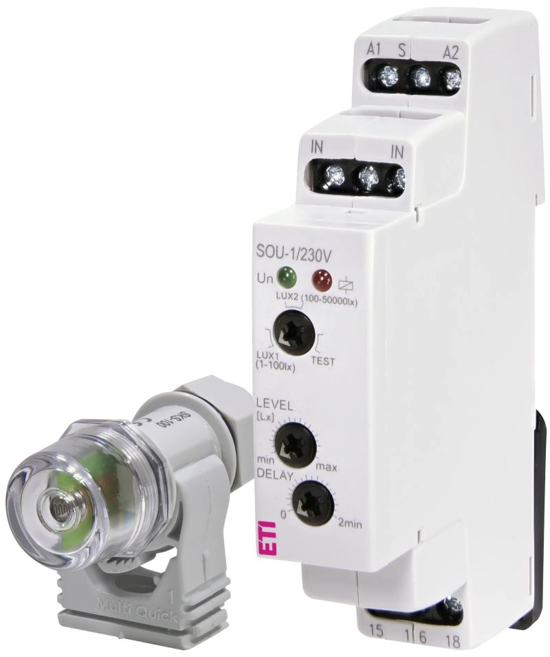 ETI 2470011 ETI noćna sklopka sa senzorom SOU-1/230V 16A