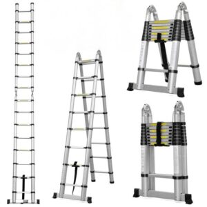 MV Logistic 1240 Ljestve TELESKOPSKE dvodijelne 2x6 gazišta